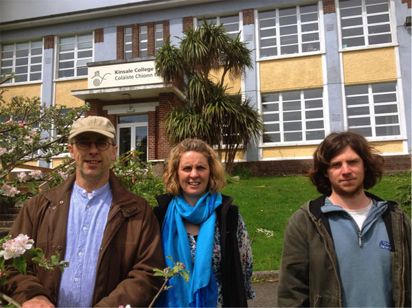 Level 5 and 6 Horticulture tutors L-R: Graham Strouts Olive Ryan and Eoin O’Callaghan